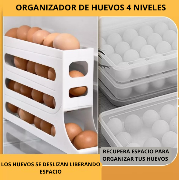 🥚Dispensador de Huevos 4 niveles🥚