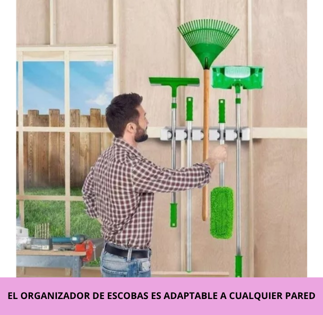 🧹Organizador de Escobas🔄