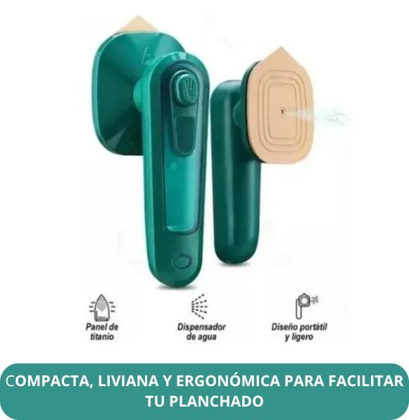 ✅🔌Plancha Eléctrica Portátil USERfriendly👔👗👖