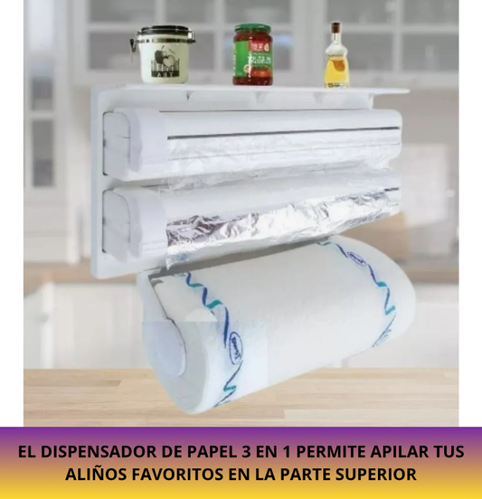 Dispensador De Papel 3️⃣✖️1️⃣