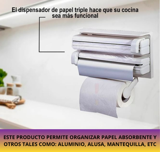 Dispensador De Papel 3️⃣✖️1️⃣