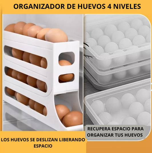 🥚Dispensador de Huevos 4 niveles🥚